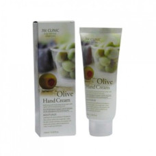 [3W CLINIC] Крем д/рук увлажняющий с экстрактом ОЛИВЫ Olive Hand Cream, 100 мл