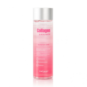 [Trimay] Тонер для лица с коллагеном и экстрактом розы Collagen & Rose Water Nutrition Toner, 210 мл
