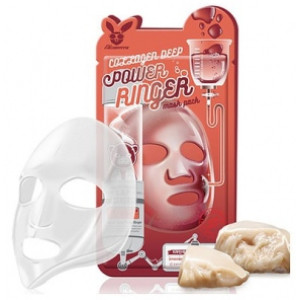 [Elizavecca] Тканевая маска для лица с Коллагеном COLLAGEN DEEP POWER Ringer mask pack