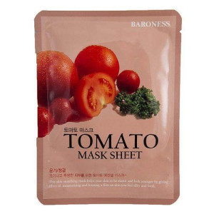 [Baroness] Тканевая маска с экстрактом томата Airlaid Face Mask TOMATO, 21 гр