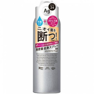 "SHISEIDO" "Ag DEO24" Спрей дезодорант-антиперспирант с ионами серебра без запаха, 40 гр.