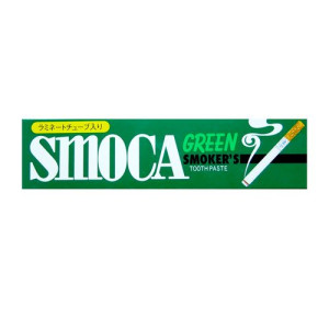 "Smoca" Green - Зубная паста для курильщиков со вкусом мяты и эвкалипта 120 гр