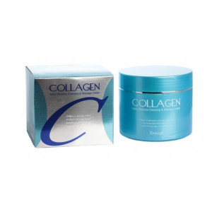 [ENOUGH] Очищающий крем для лица КОЛЛАГЕН, Collagen Hydro Moisture Cleansing&Massage Cream, 300 мл.