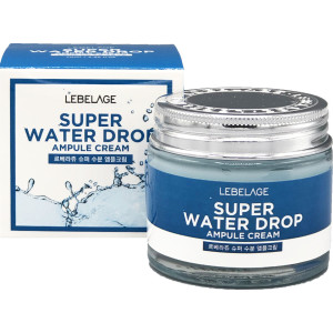 [LEBELAGE] Ампульный суперувлажняющий крем для лица, Super Water Drop Ampule Cream, 70 мл.