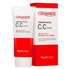 [FarmStay] Крем для лица с керамидами ceramide firming facial cc cream, 50 гр.