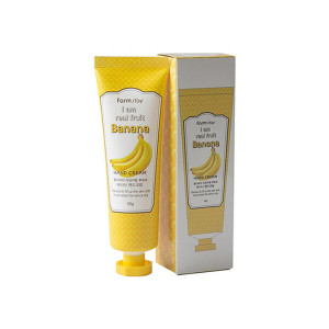 [FarmStay] Крем для рук с экстрактом банана, Real Fruit Banana Hand Cream, 100 мл.
