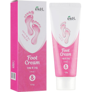 "Ekel" Крем для ног с экстрактом розы. Foot Cream Rose, 100 гр.