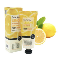 [Farmstay] Крем для ног с экстрактом лимона, lemon intensive moisture foot cream, 100 мл.