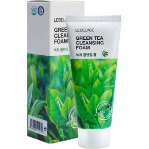 [Lebelage] Пенка для лица с экстрактом зеленого чая, cleansing foam green tea, 100 мл.