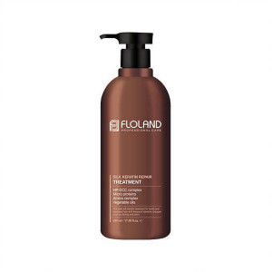 [Floland] Кондиционер д/поврежд. волос премиум кл. с кер., Premium Silk Keratin Treatment, 530 мл.
