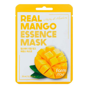 [FarmStay] Маска тканевая для лица с экстрактом манго, real mango essence mask, 23 мл.