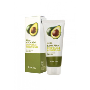 [FarmStay] Пилинг с экстрактом авокадо, Real Avocado Deep Clear Peeling Gel, 100 мл.