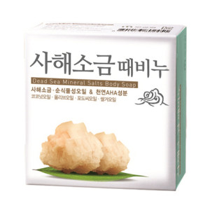 [MUKUNGHWA] Скраб-мыло для тела и лица СОЛЬ МЕРТВОГО МОРЯ, Dead sea mineral salts body soap, 100 гр.