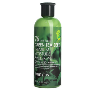 [FarmStay] Тонер д/лица увл. с семенами зеленого чая green tea seed premium moisture toner, 350 мл.