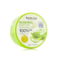[FarmStay] Гель д/лица многофункц. смягчающий с экстр. алоэ aloe vera moisture soothing gel, 300 мл.