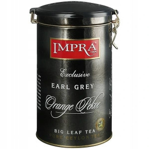 Чай черный Импра Бергамот Крупный лист в жестяной банке, 250 гр.