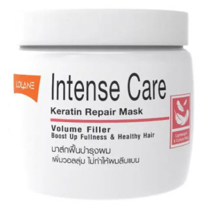 [Lolane] Маска кератин. д/восстанов. и утолщ. волос, Intense Care Keratin Repair Mask, 15 мл.