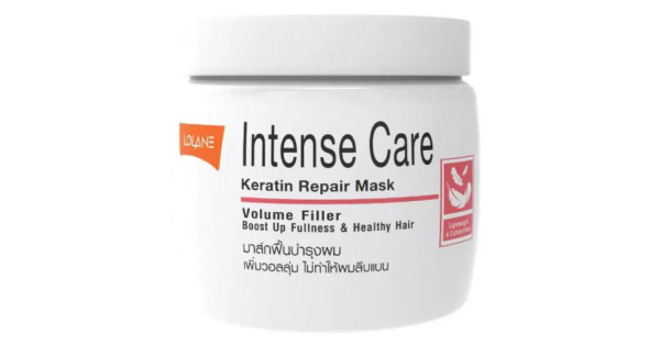 Маска для волос lolane intense care keratin repair mask
