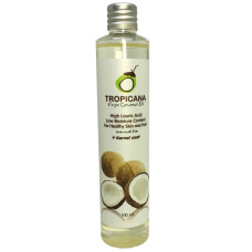 [TROPICANA] Кокосовое масло 100% холодного отжима.Organic cold pressed virgin coconut oil, 100 мл.