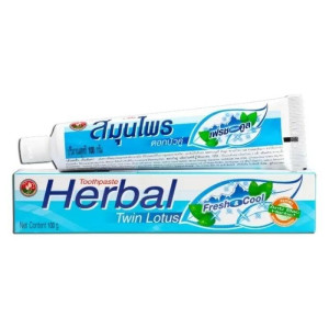 [TWIN LOTUS] Зубная паста свежесть и прохлада с травами. Herbal Toothpaste Fresh & Cool, 100 гр.